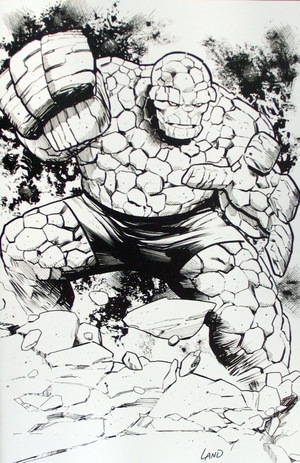 [Fantastic Four (series 7) No. 7 (Cover J - Greg Land B&W Full Art Incentive)]