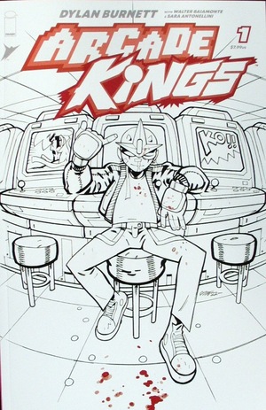 [Arcade Kings #1 (Cover D - Dylan Burnett B&W Incentive)]