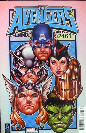 [Avengers (series 8) No. 1 (1st printing, Cover D - Mark Brooks Corner Box)]