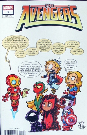 [Avengers (series 8) No. 1 (1st printing, Cover E - Skottie Young)]