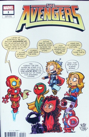 [Avengers (series 8) No. 1 (1st printing, Cover E - Skottie Young)]