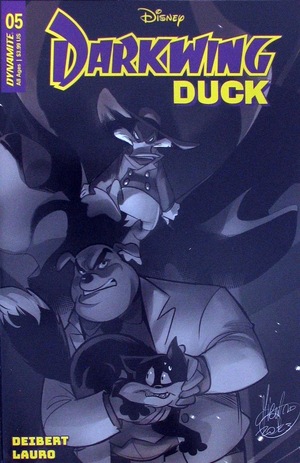 [Darkwing Duck (series 2) #5 (Cover H - Mirka Andolfo B&W Incentive)]