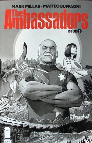 [Ambassadors #5 (Cover B - Matteo Buffagni B&W)]