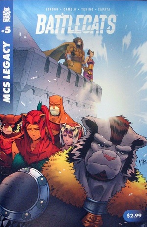 [Battlecats Vol. 2 #5 (MCS Legacy edition, Cover A - Michael Camel & Tekino)]