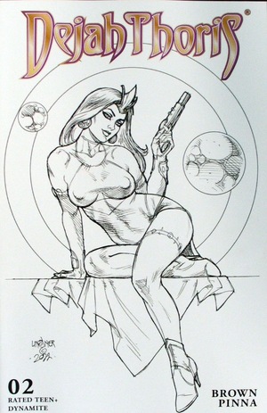 [Dejah Thoris (series 4) #2 (Cover G - Joseph Michael Linsner Line Art Incentive)]