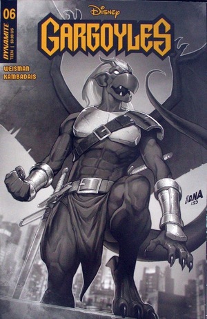 [Gargoyles (series 3) #6 (Cover H - David Nakayama B&W Incentive)]