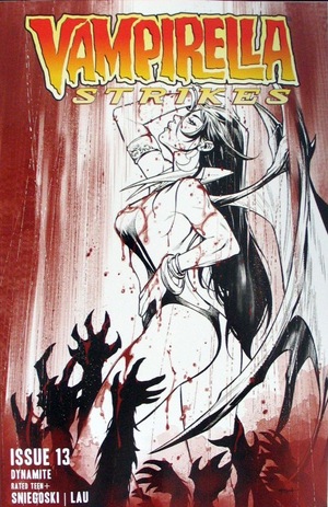 [Vampirella Strikes (series 3) #13 (Cover H - Stephen Segovia B&W Incentive)]