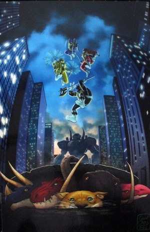[Mighty Morphin Power Rangers / Teenage Mutant Ninja Turtles II #5 (Cover H - Joe Quinones Full Art Incentive)]