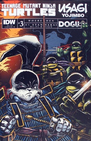 [Teenage Mutant Ninja Turtles / Usagi Yojimbo - WhereWhen #3 (Cover B - Kevin Eastman)]