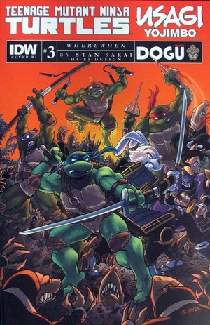 [Teenage Mutant Ninja Turtles / Usagi Yojimbo - WhereWhen #3 (Cover C - Sarah Myer)]
