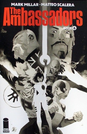 [Ambassadors #6 (Cover B - Matteo Scalera B&W)]