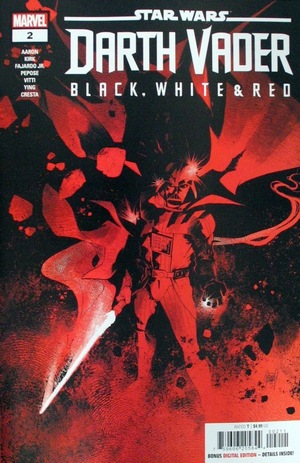 [Darth Vader  - Black, White and Red No.2 (Cover A - Adam Kubert)]