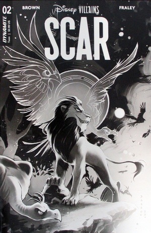 [Disney Villains: Scar #2 (Cover H - Karen Darboe B&W Incentive)]