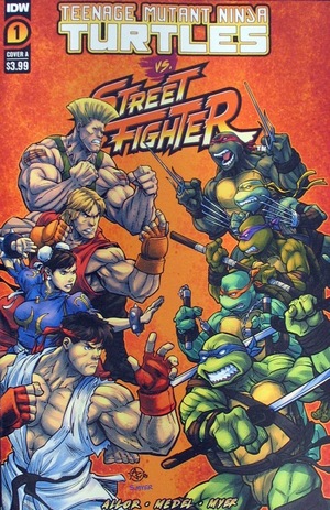 [Teenage Mutant Ninja Turtles Vs. Street Fighter #1 (Cover A - Ariel Medel)]