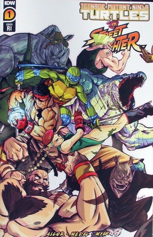 [Teenage Mutant Ninja Turtles Vs. Street Fighter #1 (Cover D - Vincenzo Federici Incentive)]