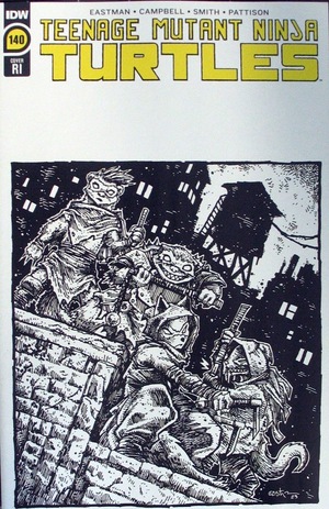 [Teenage Mutant Ninja Turtles (series 5) #140 (Cover E - Kevin Eastman B&W Incentive)]