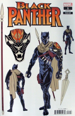 [Black Panther (series 9) No. 1 (1st printing, Cover L - Chris Allen Character Design Incentive)]