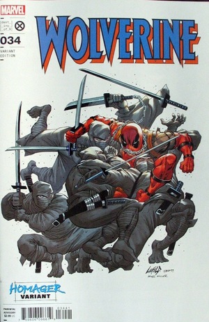 [Wolverine (series 7) No. 34 (Cover D - Rob Liefeld Homager)]