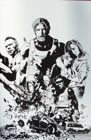 [Sins of the Salton Sea #1 (Cover D - Mike Deodato Jr. B&W Incentive)]
