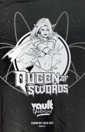 [Queen of Swords - A Barbaric Story #1 (Cover D - Leila Leiz Vault Undressed)]