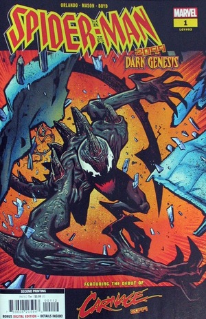 [Spider-Man 2099 - Dark Genesis No. 1 (2nd printing, Cover A - Justin Mason)]