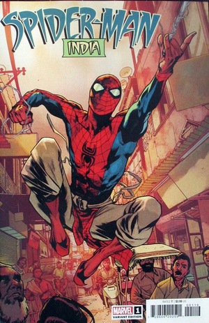 [Spider-Man: India (series 2) No. 1 (1st printing, Cover J - Mahmud Asrar Incentive)]