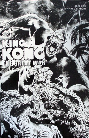 [Kong - Great War #1 (Cover F - Bryan Hitch B&W Incentive)]
