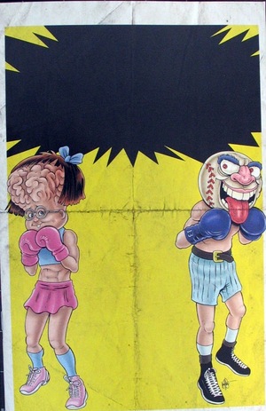 [Madballs Vs Garbage Pail Kids - Time Again, Slime Again #4 (Cover F - Ken Haeser Full Art Fight Poster Incentive)]