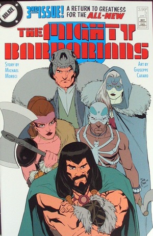 [Mighty Barbarians #3 (Cover D - Fritz Casas Homage)]