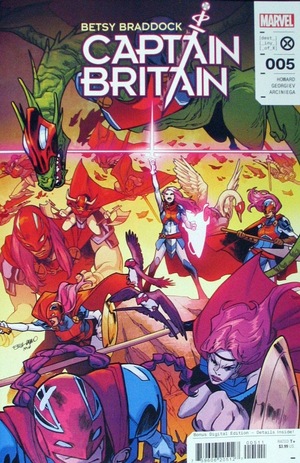 [Betsy Braddock: Captain Britain No. 5 (Cover A - Erica D'Urso)]