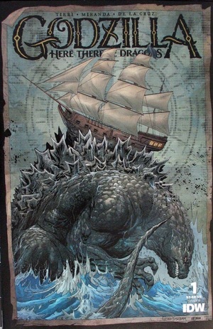 [Godzilla: Here There Be Dragons #1 (Cover B - Tyler Kirkham)]