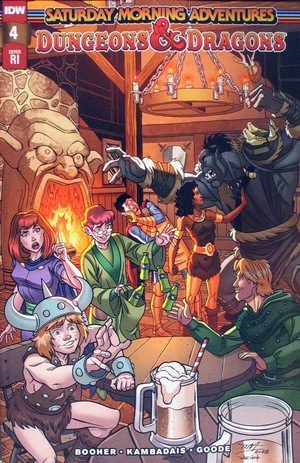 [Dungeons & Dragons: Saturday Morning Adventures #4 (Cover C - Tim Levins Incentive)]