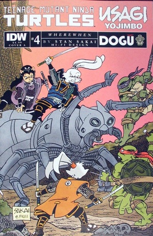 [Teenage Mutant Ninja Turtles / Usagi Yojimbo - WhereWhen #4 (Cover A - Stan Sakai)]