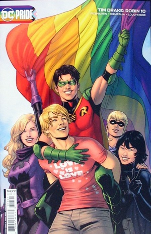 [Tim Drake: Robin 10 (Cover C - Travis Moore DC Pride)]