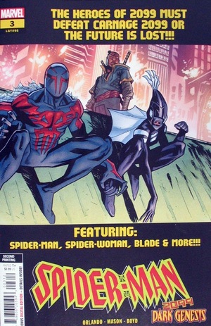 [Spider-Man 2099 - Dark Genesis No.  3 (2nd printing)]