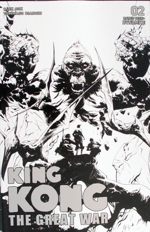 [Kong - Great War #2 (Cover D - Jae Lee B&W Incentive)]