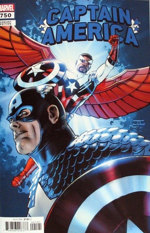 [Captain America No. 750 (Cover I - John Cassaday Blue Variant)]