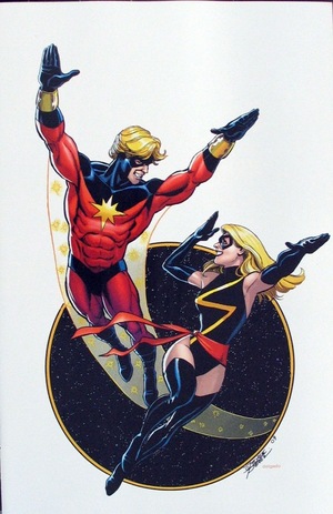 [Captain Marvel - Dark Tempest No. 1 (1st printing, Cover J - George Perez Full Art Incentive)]