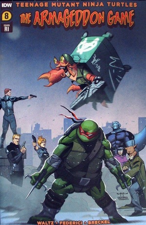 [Teenage Mutant Ninja Turtles: The Armageddon Game #8 (Cover D - Pasquale Qualano Incentive)]