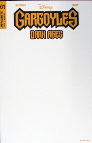 [Gargoyles - Dark Ages #1 (Cover G - Blank Authentix)]