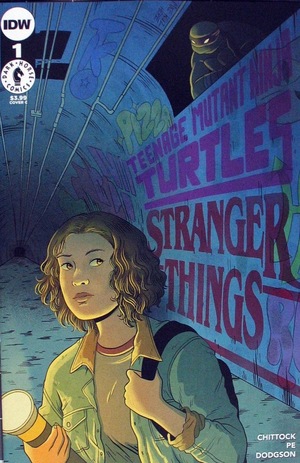 [Teenage Mutant Ninja Turtles / Stranger Things #1 (Cover C - Jenn Woodall)]