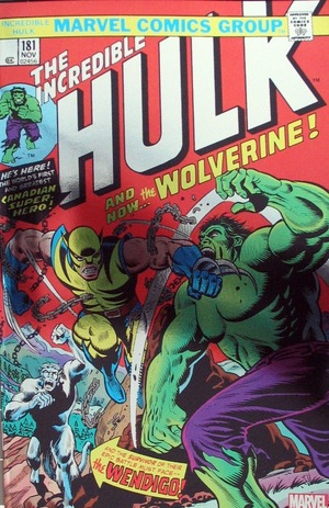[Incredible Hulk Vol. 1, No. 181 Facsimile Edition (new printing, Cover B - Herb Trimpe Foil) ]