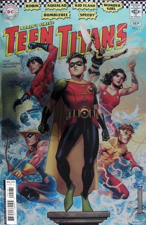 [World's Finest - Teen Titans 1 (Cover E - Jim Cheung Foil)]