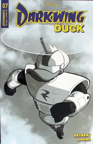 [Darkwing Duck (series 2) #7 (Cover U - Drew Moss B&W Incentive)]