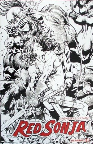 [Red Sonja (series 10)  Issue #1 (Cover S - Bryan Hitch Line Art Incentive)]