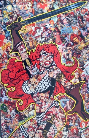 [Red Sonja (series 10)  Issue #1 (Cover U - Collage Full Art Incentive)]