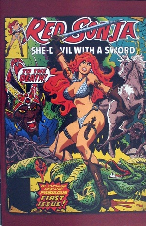 [Red Sonja (series 10)  Issue #1 (Cover W - Frank Thorne Icon Full Art Incentive)]