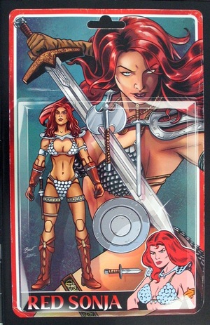 [Red Sonja (series 10)  Issue #1 (Cover X - Action Figure Full Art Incentive)]