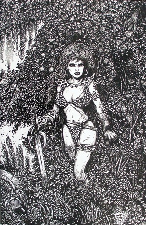 [Red Sonja (series 10)  Issue #1 (Cover ZA - Kevin Eastman Full Art Line Art Incentive)]