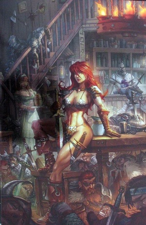 [Red Sonja (series 10)  Issue #1 (Cover ZI - Alan Quah Full Art Foil Incentive)]